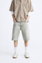 Baggy-fit bermuda jorts