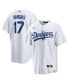 Фото #1 товара Men's Miguel Vargas White Los Angeles Dodgers Replica Player Jersey