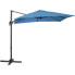 Фото #6 товара Садовый зонт Uniprodo UNI_UMBRELLA_2SQ250BL 250 x 250 см синий