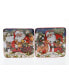 Фото #2 товара Magic of Christmas Santa 4 Piece Canape Plate