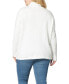 Фото #2 товара Women's Plus Size Paris Turtleneck Tunic Sweater