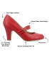 Women's Windy Double Strap Mary Jane Pumps