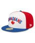 Фото #1 товара Men's White Vancouver Canadians Blue Theme Night 59FIFTY Fitted Hat