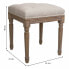 Bench Alexandra House Living Beige Rubber Wood 41 x 48 x 41 cm