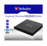 Фото #6 товара Verbatim External Slimline CD/DVD Writer - Black - Tray - Horizontal - Notebook - DVD±RW - USB 2.0