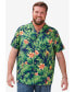 ფოტო #2 პროდუქტის Big & Tall KS Island Printed Camp Shirt