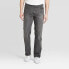 Фото #1 товара Men's Straight Fit Jeans - Goodfellow & Co Black 34x32