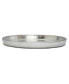 Фото #2 товара 8.25" Silver Glitter Salad Plates with Raised Rim 4 Piece Set, Service for 4