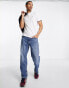 Фото #6 товара Jack & Jones Essentials grandad polo with tipping in white