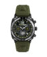 Men's Wildcat Green Silicone Strap Watch 40mm