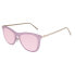 Space Flat Revo Pink Lens With Matte Gold Temple