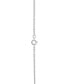 ფოტო #7 პროდუქტის Birthstone Gemstone & Diamond Accent Heart Pendant Necklace in Sterling Silver