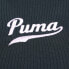 Puma Varsity Mock Neck Long Sleeve Crop Top Womens Green Casual Tops 534658-80