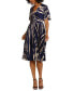 ფოტო #3 პროდუქტის Women's Light-Charmeuse Midi Dress