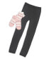 ფოტო #2 პროდუქტის Women's Pink Diamond Cozy Non-Skid Sock & Fleece-Lined Legging Set