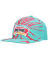 Фото #1 товара Men's Teal San Antonio Spurs Hardwood Classics Earthquake Snapback Hat