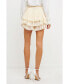 ფოტო #2 პროდუქტის Women's Chiffon Pleated Skort