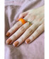 Фото #6 товара Mandarin — Orange jade stone ring