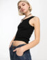 Фото #3 товара COLLUSION rib vest in black