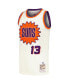 Men's Steve Nash Cream Phoenix Suns Chainstitch Swingman Jersey