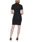 ფოტო #2 პროდუქტის Women's KL-Striped Sweater Dress