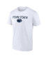 Фото #3 товара Men's White Penn State Nittany Lions Game Day 2-Hit T-shirt