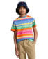 ფოტო #1 პროდუქტის Big Boys Striped Cotton Jersey T-shirt