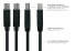 Фото #4 товара Good Connections UK30P-AB-030S, 3 m, USB A, USB B, USB 3.2 Gen 1 (3.1 Gen 1), 5000 Mbit/s, Black