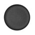 Flat Plate Bidasoa Fosil Black Ceramic 26,5 x 26,4 x 2,3 cm (6 Units)