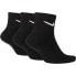 Фото #1 товара Nike U Nk Everyday Cush Ankle 3pr 010 Black/white L