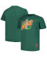 Men's Hunter Green Distressed Seattle SuperSonics Big and Tall Hardwood Classics Vintage-Like Logo T-shirt