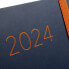 Diary Finocam Flexi 2024 Blue 11,8 x 16,8 cm