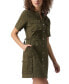 ფოტო #3 პროდუქტის Women's Reissue Cargo Shirtdress