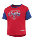 Big Girls Red Chicago Cubs Bleachers T-shirt
