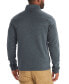 Фото #2 товара Men's Drop Line Full Zip Sweater Fleece Jacket