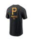 Фото #2 товара Men's Pittsburgh Pirates Large Logo Back Stack T-Shirt