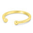 Minimalist open ring gold plated RI104Y