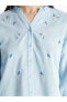 Фото #4 товара LCW Grace Kaçık Yaka Nakışlı Kadın Bluz