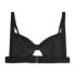 Фото #6 товара Women's Knot-Front Crepe Textured Bralette Bikini Top Shade & Shore™ Size Small