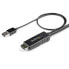 Фото #4 товара StarTech.com 2m (6ft) HDMI to DisplayPort Cable 4K 30Hz - Active HDMI 1.4 to DP 1.2 Adapter Converter Cable with Audio - USB Powered - Mac & Windows - HDMI Laptop to DP Monitor - Male/Male - 2 m - HDMI Type A (Standard) - DisplayPort - Male - Male - Straight