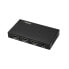 Фото #4 товара 2-Port HDMI Splitter - 60Hz - HDMI - 2x HDMI - 3840 x 2160 pixels - Black - 1280 x 720 (HD 720) - 1920 x 1080 (HD 1080) - 1920 x 1200 (WUXGA) - 2560 x 1600 (WQXGA) - 3840 x 2160 - 720p - 1080p