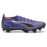 Фото #1 товара Puma Ultra 5 Carbon Firm Ground Soccer Cleats Womens Blue Sneakers Athletic Shoe