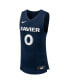 Big Boys #0 Navy Xavier Musketeers Team Replica Basketball Jersey