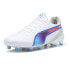 Фото #2 товара Puma King Ultimate Firm GroundArtificial Ground Soccer Cleats Mens White Sneaker