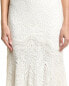 Tadashi Shoji Lace Gown Women's White 00