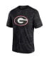 ფოტო #2 პროდუქტის Men's Black Georgia Bulldogs Camo Logo T-shirt