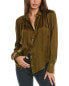 Фото #1 товара Bella Dahl Pleated Button Down Shirt Women's