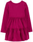 Фото #5 товара Toddler Long-Sleeve Ribbed Dress 2T