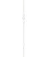 ფოტო #7 პროდუქტის Diamond Interlocking Oval 18" Pendant Necklace (1/4 ct. t.w.) in 10k White Gold