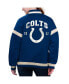 Фото #2 товара Women's Royal Indianapolis Colts Tournament Full-Snap Varsity Jacket